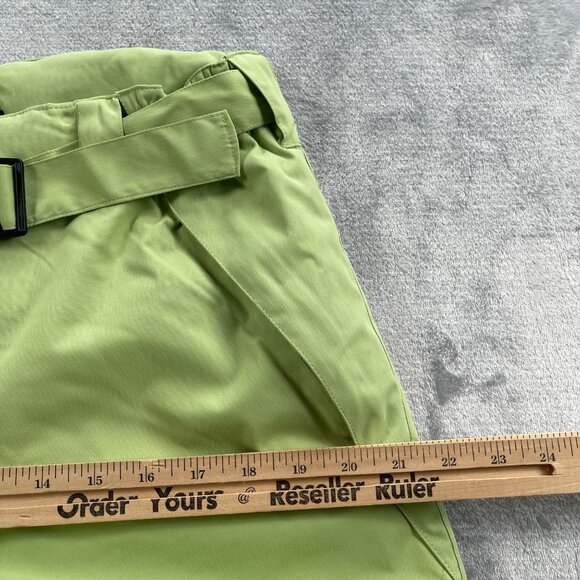 Spyder Ski Pants Womens XL Lime Green Dermizax-EV Quest X-static Insulation - Picture 12 of 16